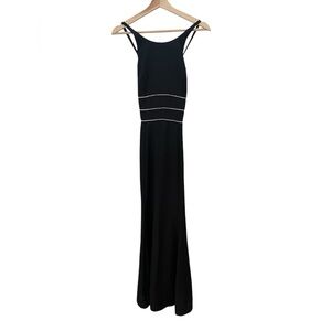 Dave & Johnny Black Maxi Dress